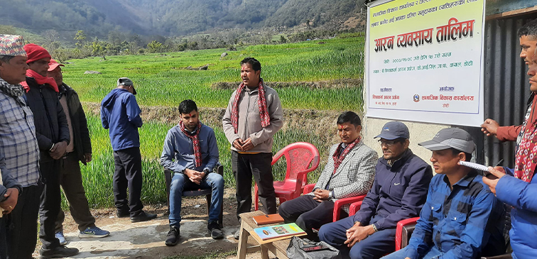 के.आई.सिंहमा आरन व्यावसाय तालिम सुरु